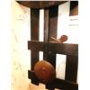 Image 3 : Antique Wood Clock with Key Cat A