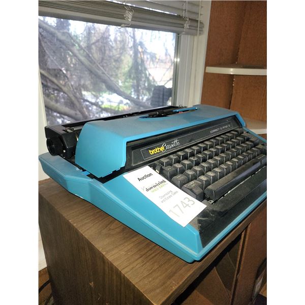 Brother Cassette Electric Typewriter Cat A