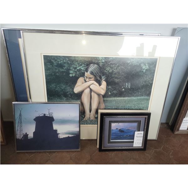 Framed Wall Art Cat A