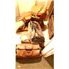 Image 6 : Vintage Leather Bags & Trunk C