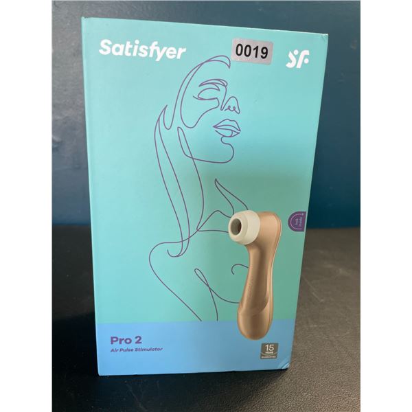 Lot of 1 Satisfyer Pro 2 - Air Pulse Vibrator/Sex Toy - Brand New