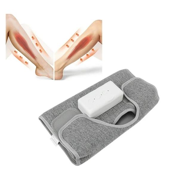 Lot of 1 Heated Rechargeable Compression Calf Massager - For Pain Relief/Promotes Circulation - NEW!