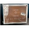 Image 1 : Lot of 1 Caromio Queen Size Bed Sheet Set - White - Brand New