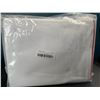 Image 2 : Lot of 1 Caromio Queen Size Bed Sheet Set - White - Brand New