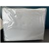 Image 3 : Lot of 1 Caromio Queen Size Bed Sheet Set - White - Brand New