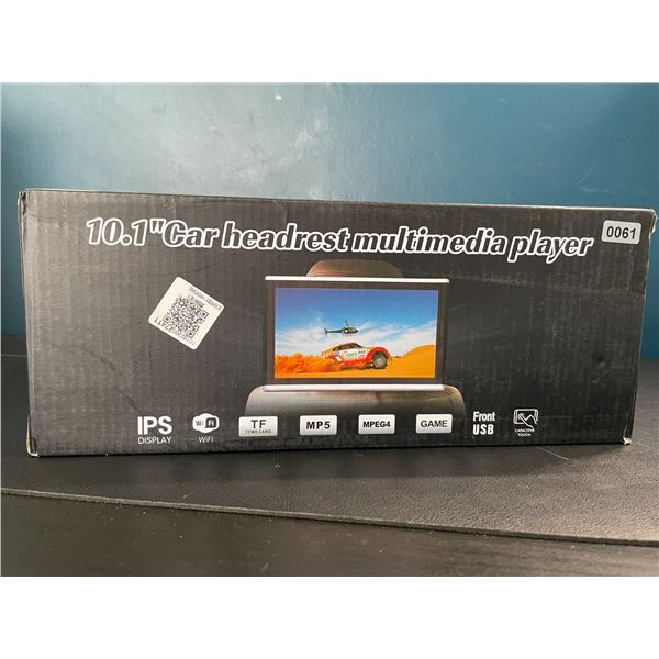 Lot of 1 (10.1inch) Car Headrest Multimedia Player - BRAND NEW!