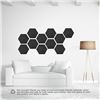 Image 2 : Lot of 1 Box of Acoustic Foam Wall Panels - 12 PCS - 12" x 10" x 0.4" - Hexagon Sound Proof Panels
