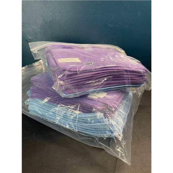 Lot of 2 Multi-Packs of Microfiber Cleaning Cloths