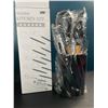 Image 1 : Lot of 1 Silicone Kitchen Cooking Utensil Set - Black Colour - Brand New! 11PCS