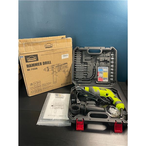 Lot of 1 Dewinner 710W Electric Hammer Drill (Model: DE-7133A) - BRAND NEW!