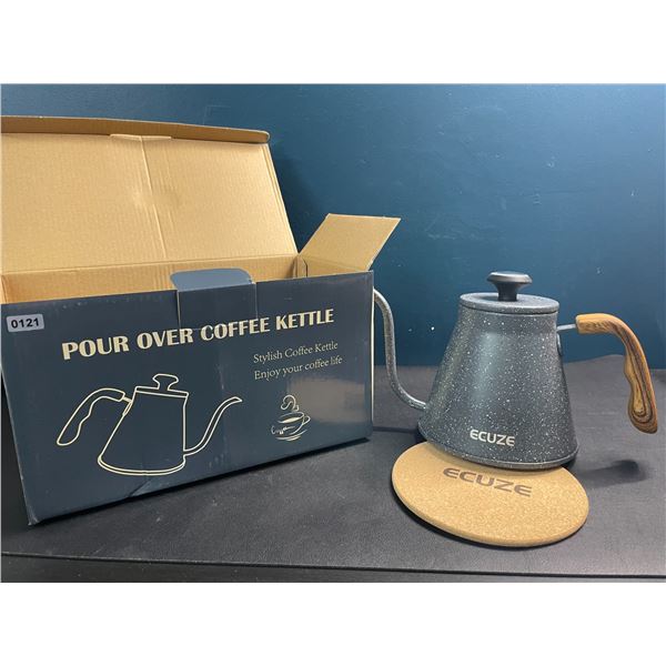 Lot of 1 Ecuze Pour Over Gooseneck Style Coffee Kettle - Brand New
