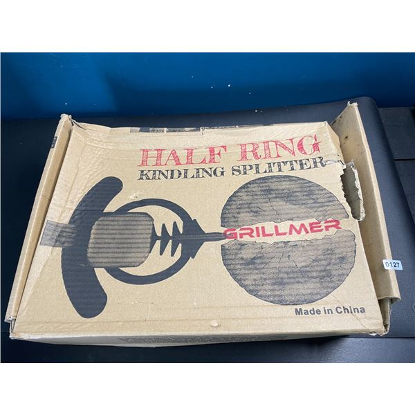 Lot of 1 Grillmer Half Ring Kindling Splitter/Wood Splitter - Brand New!