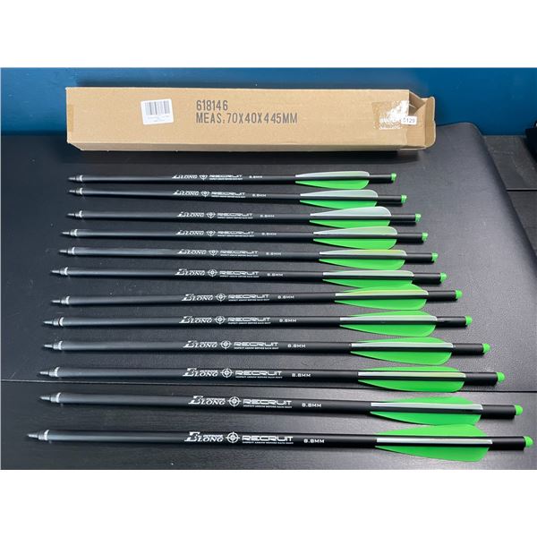 Lot of 1 Multi-Pack of Outdoor Carbon Crossbows - 12PCS - BRAND NEW!