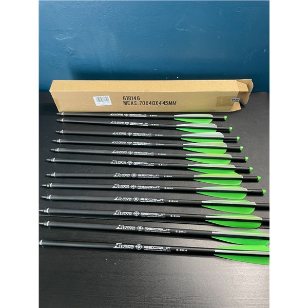 Lot of 1 Multi-Pack of Outdoor Carbon Crossbows - 12PCS - BRAND NEW!