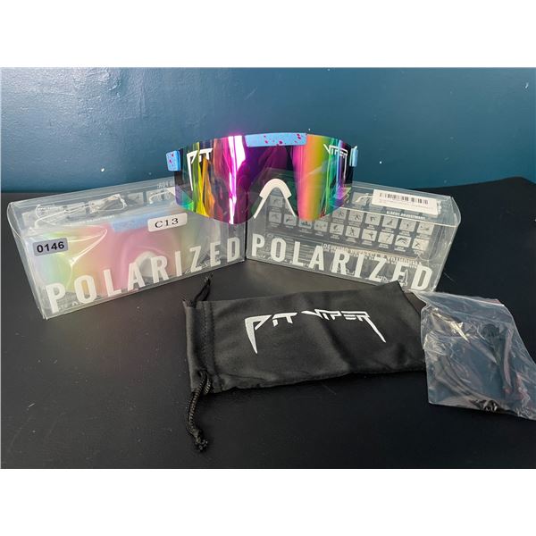 Lot of 2 Pit Viper Polarized Sunglasses - Brand New