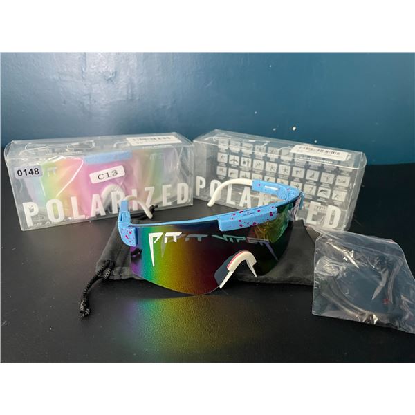 Lot of 2 Pit Viper Polarized Sunglasses - Brand New
