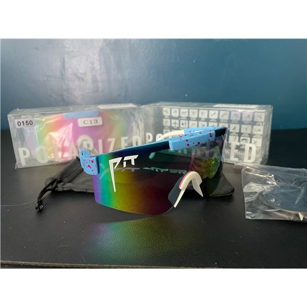 Lot of 2 Pit Viper Polarized Sunglasses - Brand New