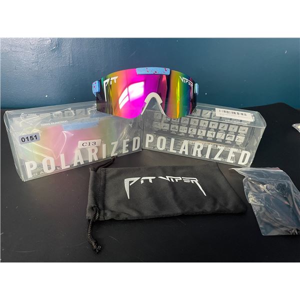 Lot of 2 Pit Viper Polarized Sunglasses - Brand New