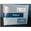 Image 3 : Lot of 1 Bedsure Essentials Duvet Cover Set - King Size (104 x 90in) - Mineral Blue