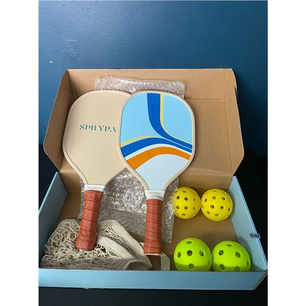 Lot of 1 Sprypals Pickleball Set - Brand New!