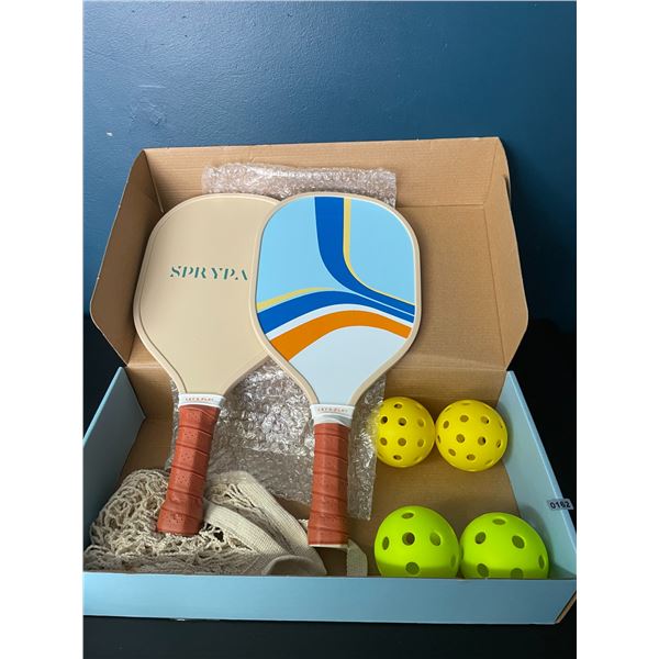 Lot of 1 Sprypals Pickleball Set - Brand New!