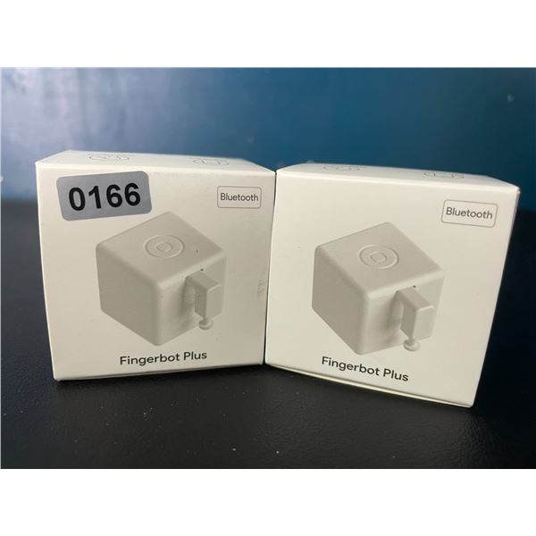 Lot of 2 Fingerbot Plus - Bluetooth Automatic Smart Button Pushers!