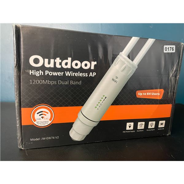 Lot of 1 Joowin Outdoor High Power Wireless Access Point (1200Mbps Dual Band) - New Sealed!
