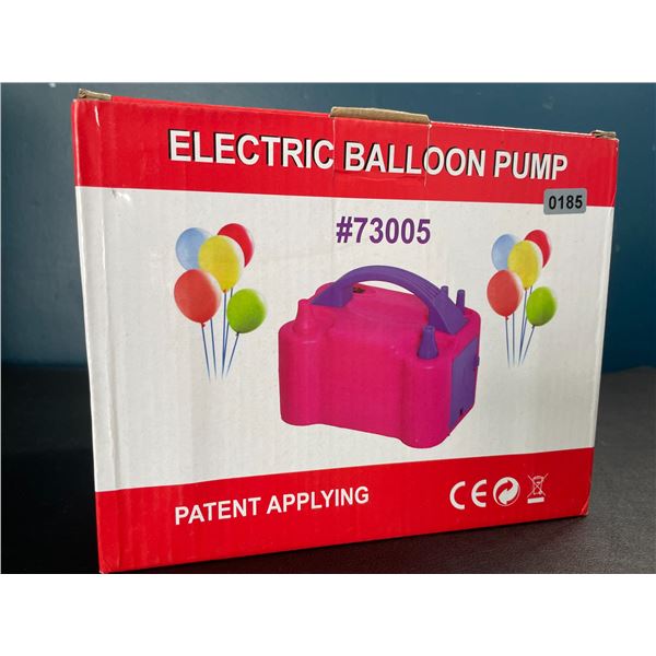 Lot of 1 Electric Balloon Pump - Brand New!