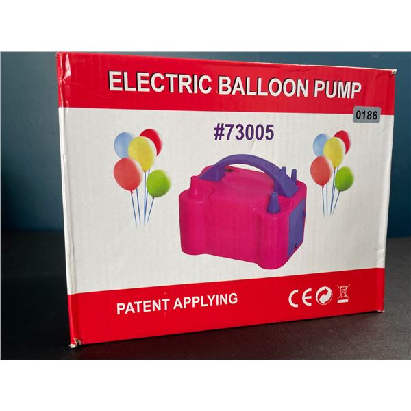 Lot of 1 Electric Balloon Pump - Brand New!