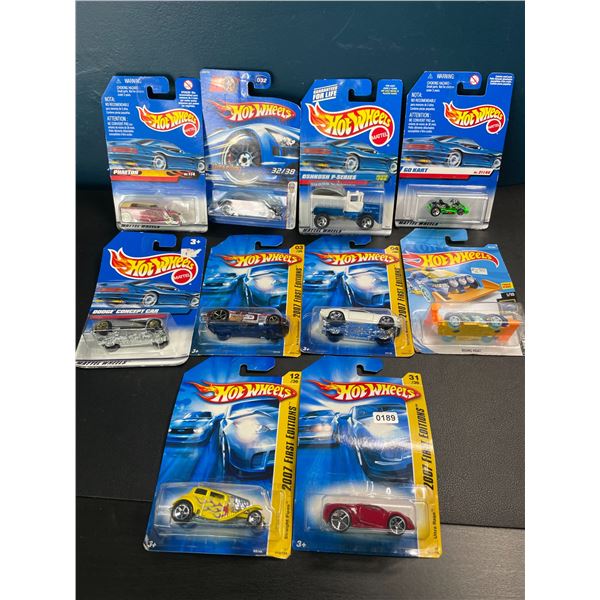 Lot of 10 Assorted Hot Wheels