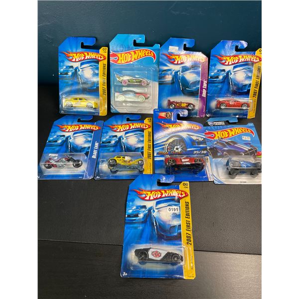 Lot of 10 Assorted Hot Wheels