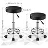 Image 2 : Lot of 1 Fnzir Adjustable Stool with Wheels - Brand New!