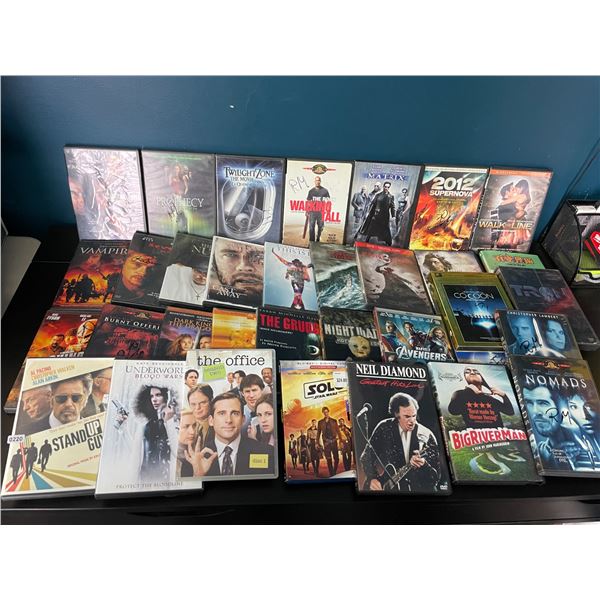 Lot of 1 Huge Lot of Assorted DVD's