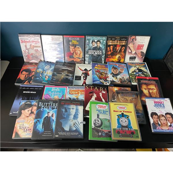 Lot of 1 Huge Lot of Assorted DVD's