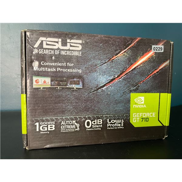 Lot of 1 ASUS GEForce GT 710 Graphics Card for PC