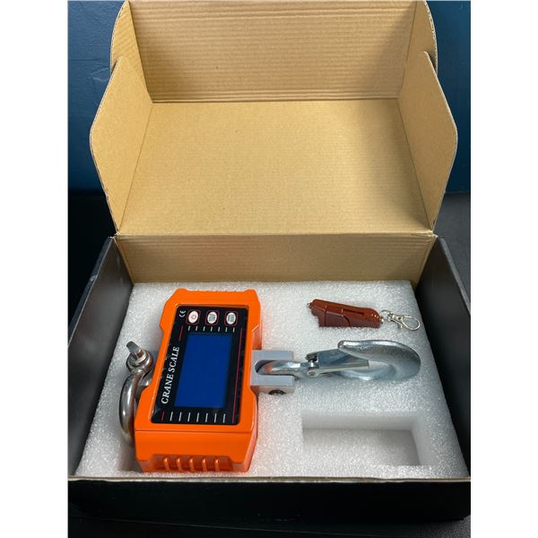 Lot of 1 Digital Hanging Scale/Crane Scale - 1000kg/2000lb Capacity - Brand New!