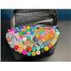 Image 2 : Lot of 1 Multi-Pack of Alcohol Dual-Tip Aritst/Sketch Markers - 80 PCS/Colours - Brand New!