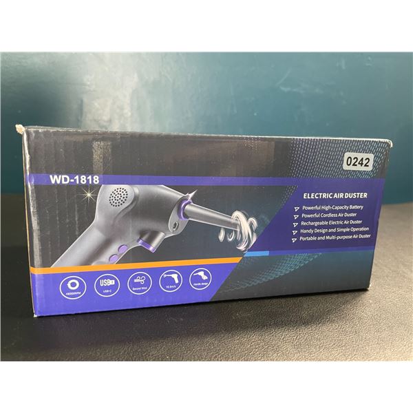 Lot of 1 Electric Air Duster - New Sealed!