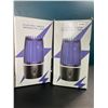 Image 1 : Lot of 2 Electric Bug Zappers/Mosquito Zappers - Attracts & Eliminates Flying Bugs!
