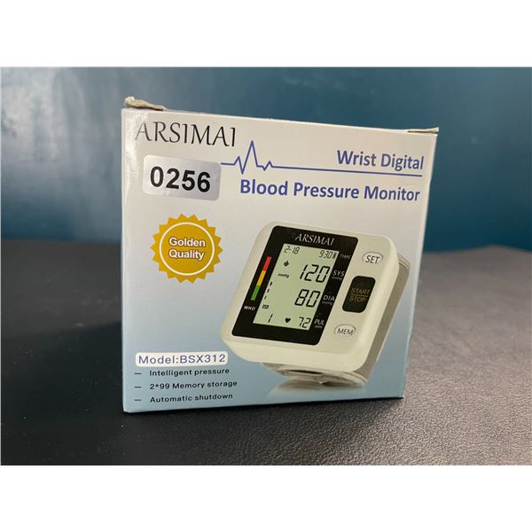 Lot of 1 Wrist Digital Blood Pressure Monitor - Brand New