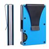 Image 1 : Lot of 3 Mens Slim Metal Minimalist-Style Wallets/Money Clips - Blue