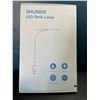 Image 1 : Lot of 1 Shlinux LED Desk Lamp - Clamp Lamp w/ Flexible Gooseneck; 18inch Wide Size - Brand New!
