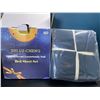 Image 1 : Lot of 1 Bed Sheet Set - 6PCS - Full/Queen Size - Navy Blue