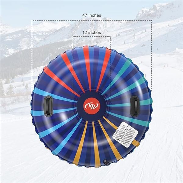 Lot of 1 Kuptone 47-inch Inflatable Snow Tube/Water Tube - Brand New