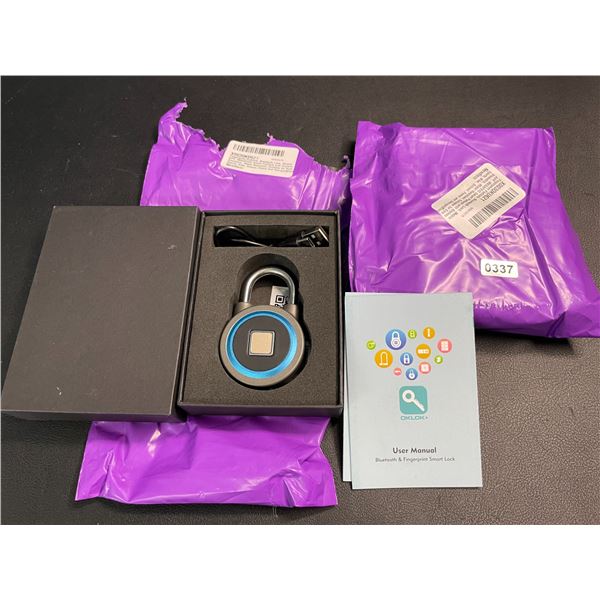 Lot of 2 Bluetooth & Fingerprint Smart Locks - Brand New!