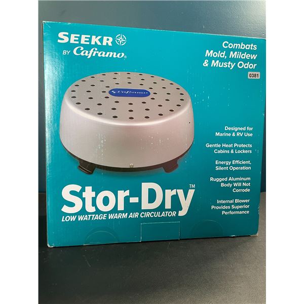 Lot of 1 Seekr by Caframo Stor-Dry Low Wattage Warm Air Circulator for Marine & RV Use