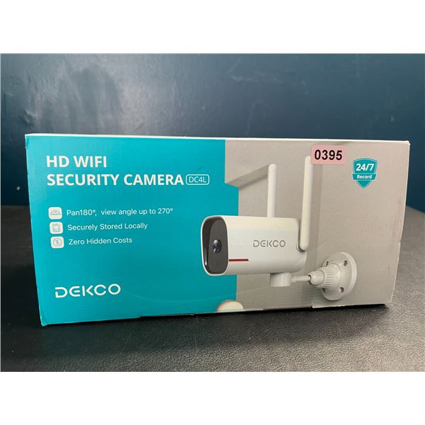 Lot of 1 Dekco HD WiFi Outdoor Security Camera - Brand New!
