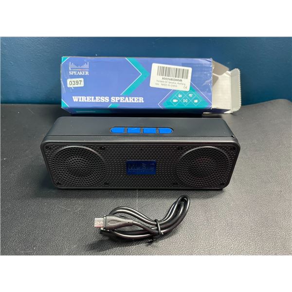 Lot of 1 Wireless Portable Bluetooth Speaker - Brand New