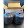 Image 1 : Lot of 1 Box of 4" Strip Discs for Angle Grinders - 10PCS - Removes Rust, Strips Paint, etc.