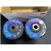 Image 2 : Lot of 1 Box of 4" Strip Discs for Angle Grinders - 10PCS - Removes Rust, Strips Paint, etc.